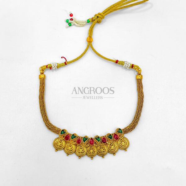 Ruby Coin Choker - Traditional Elegance for Every Occasion - Image 4