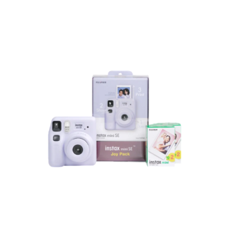 Instax Mini SE Joy Pack – Purple Instant Camera