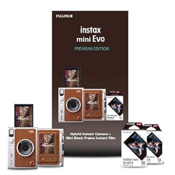 Instax Mini Evo Premium Edition – Hybrid Instant Camera