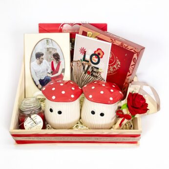 Charming Valentine’s Day Gift Hamper | Thoughtful Surprise with Chocolates & Romance