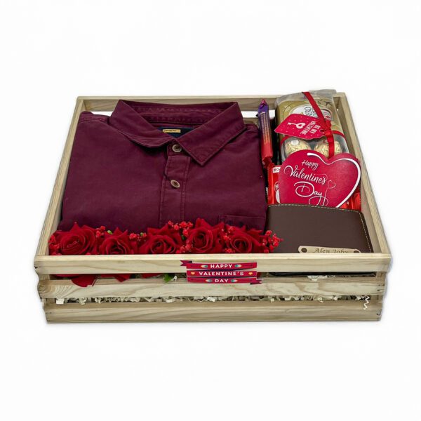 Premium Customized Valentine’s Day Gift Hamper for Him | Elegant & Thoughtful Romantic Surprise - Image 2