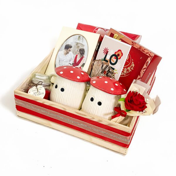 Charming Valentine’s Day Gift Hamper | Thoughtful Surprise with Chocolates & Romance - Image 3