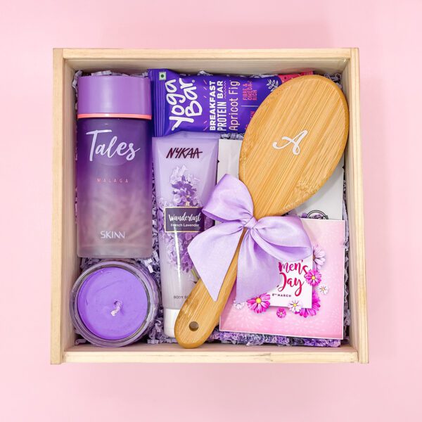 Deluxe Women’s Day Pampering Hamper with Fragrance, Yoga Bar & More - Image 4