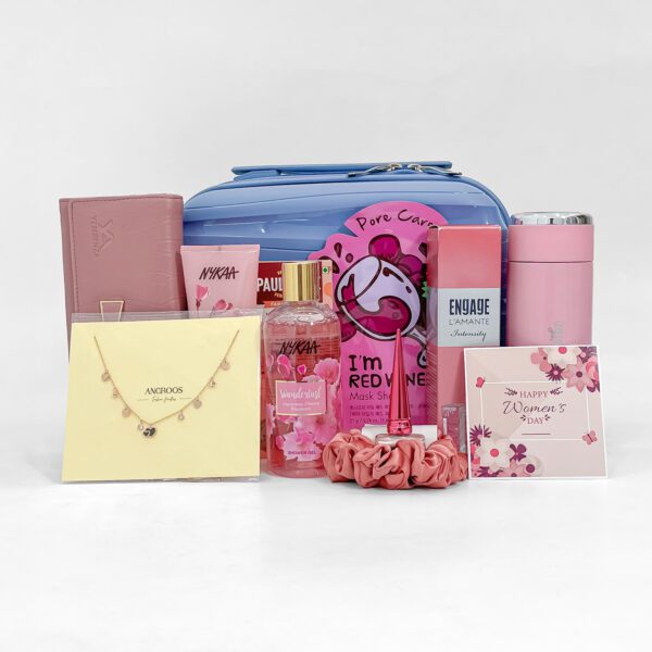 Ultimate Women's Day Suitcase Gift Hamper – A Stunning Surprise for the Special Women in Your Life - Image 4