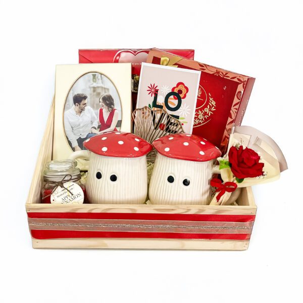 Charming Valentine’s Day Gift Hamper | Thoughtful Surprise with Chocolates & Romance - Image 4