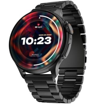 Boult Newly Launched Crown R Pro Smart Watch 1.43”HD AMOLED, Bluetooth Calling, Working Crown, Zinc Alloy Frame