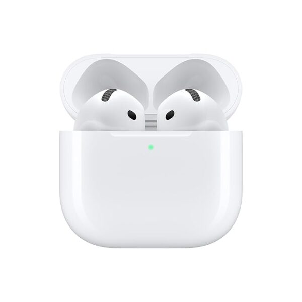 Apple AirPods 4 Wireless Earbuds, Bluetooth Headphones, Personalised Spatial Audio, Sweat and Water Resistant, USB-C Charging Case, H2 Chip - Image 2