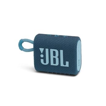 JBL Go 3, Wireless Ultra Portable Bluetooth Speaker, Pro Sound, Vibrant Colors with Rugged Fabric Design, Waterproof