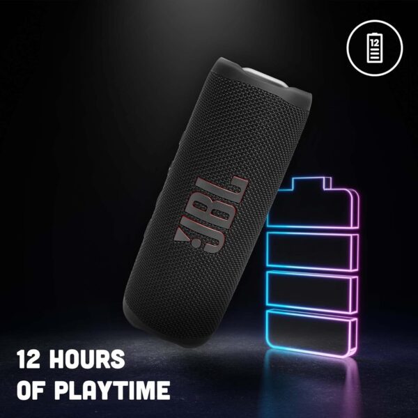 JBL Flip 6 Wireless Portable Bluetooth Speaker Pro Sound, Upto 12 Hours Playtime, IP67 Water & Dustproof - Image 3