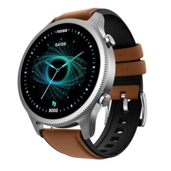 NoiseFit Halo 1.43″ AMOLED Display, Bluetooth Calling Round Dial Smart Watch, Premium Metallic Build, Always on Display