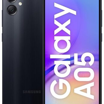 Samsung Galaxy A05 (Black, 6GB, 128GB Storage) | 50 MP Main Camera | Upto 12GB RAM with RAM Plus | MediaTek Helio G85 | 5000 mAh Battery