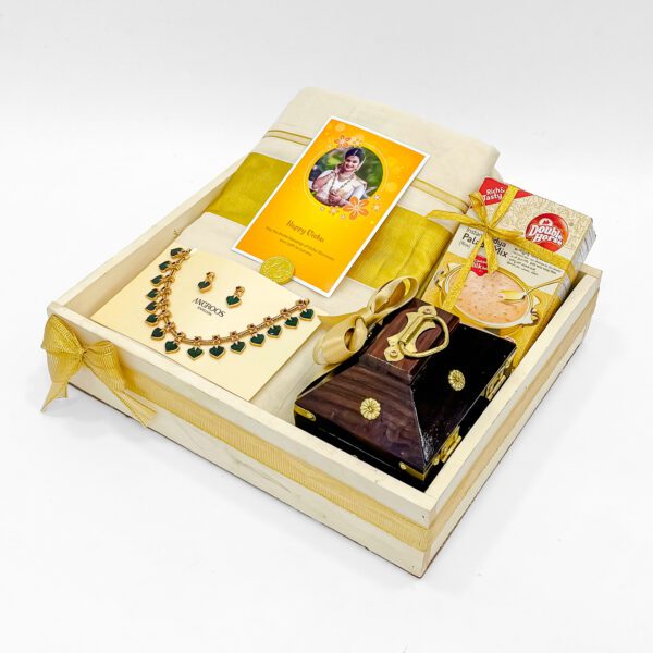 Traditional Vishu Gift Set – A Thoughtful Hamper to Bring Prosperity and Happiness - Image 2