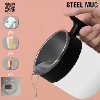 Black Pop Mug – Spill-Proof, Stylish & Insulated for Every Sip