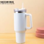 White Vacuum Mug