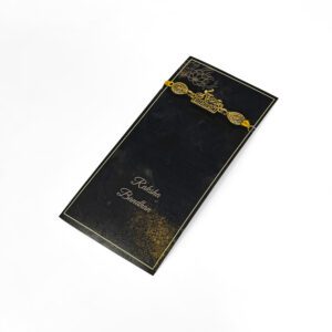 Black Card with Rakhi 